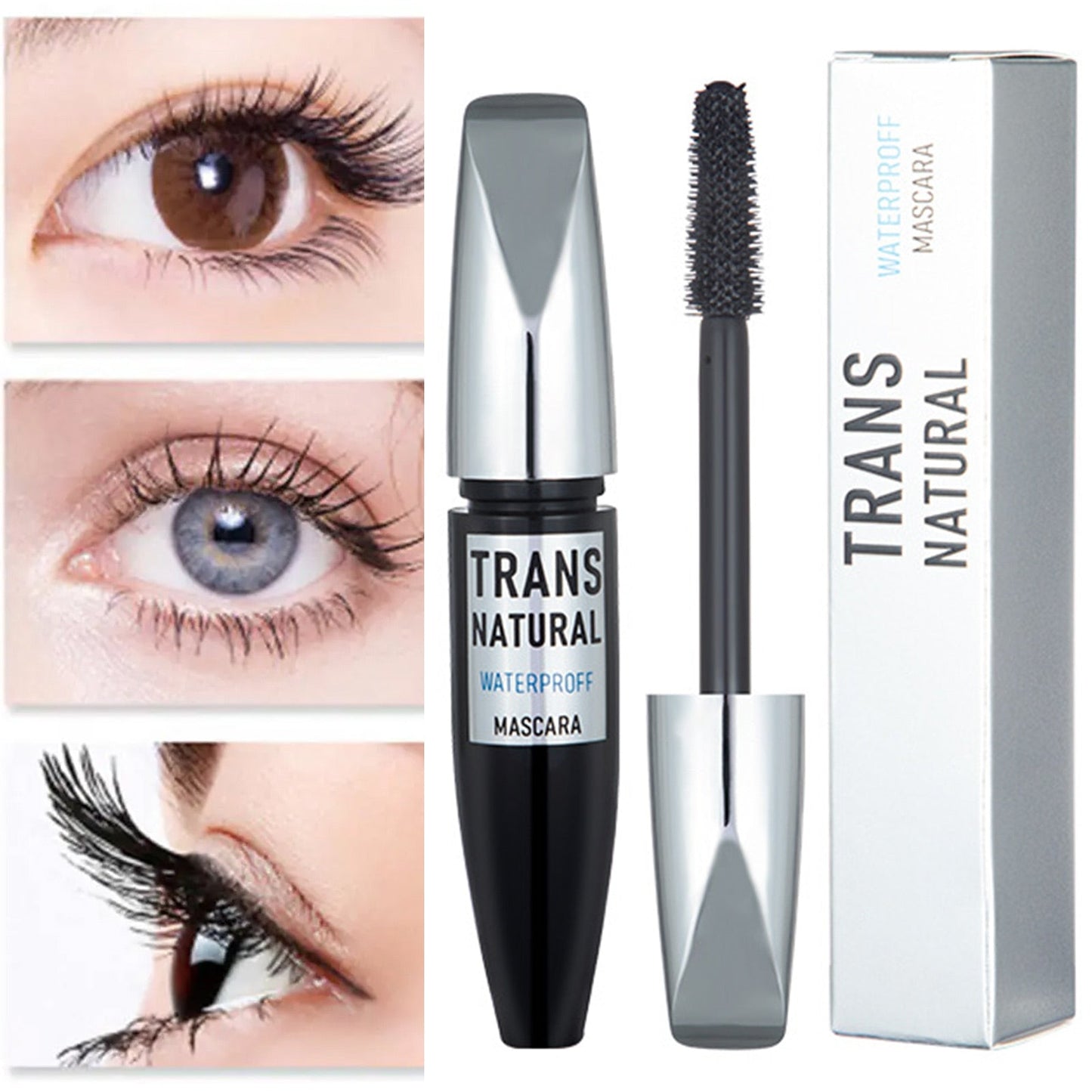 Lengthening Mascara Lengthening Mascara With Thick Silicone Brush Washable Mascara Makeup Volumizing Defining Curling