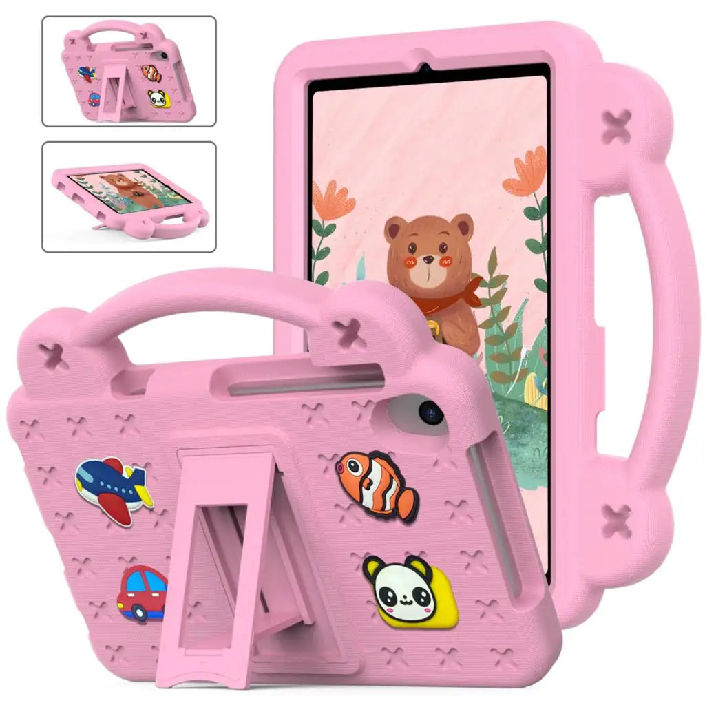 Kids Safe EVA Case for TCL Tab 8 LE 2023 Kickstand Cover For TCL Tab 8 2022 8.0 inch Model 9132G2 Tablet Shell With Handle Strap