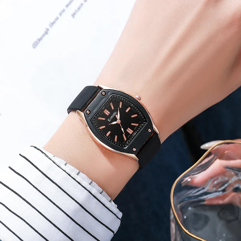 2024 New Arrival Fashion Quartz Watches For Women Ladies Girls Gift Watch Candy Color Silicone Band Wristwatch Relojes Feminin0