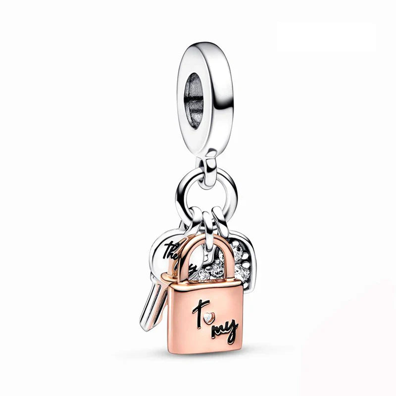 Newest Deer Star Witch Cat Castle Beads Shining Pendants Fit Original Pandora Charms Silver Color Bracelets DIY Women's Jewelry