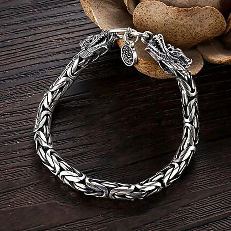 Men\\\\\\'s Vintage Skull Beaded Skull Bracelets Men\\\\\\'s Bracelets Gothic Jewelry Accessories Gifts