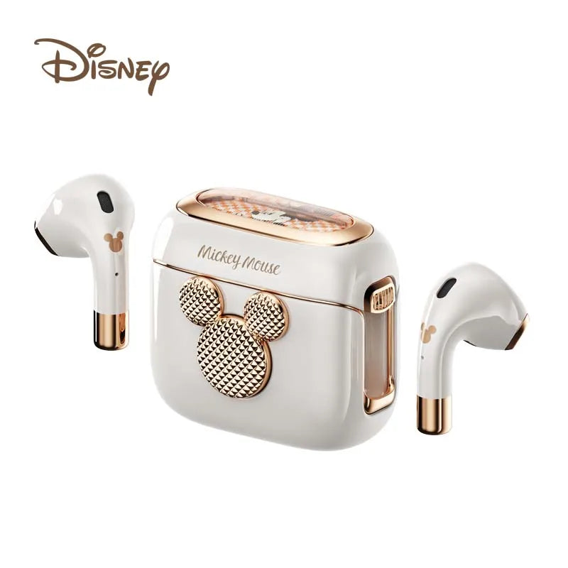 Disney Earbuds Q6 HIFI Sound Headsets Bluetooth Active Noise Reduction Wireless Earphones Waterproof Deep Bass Girls Gifts