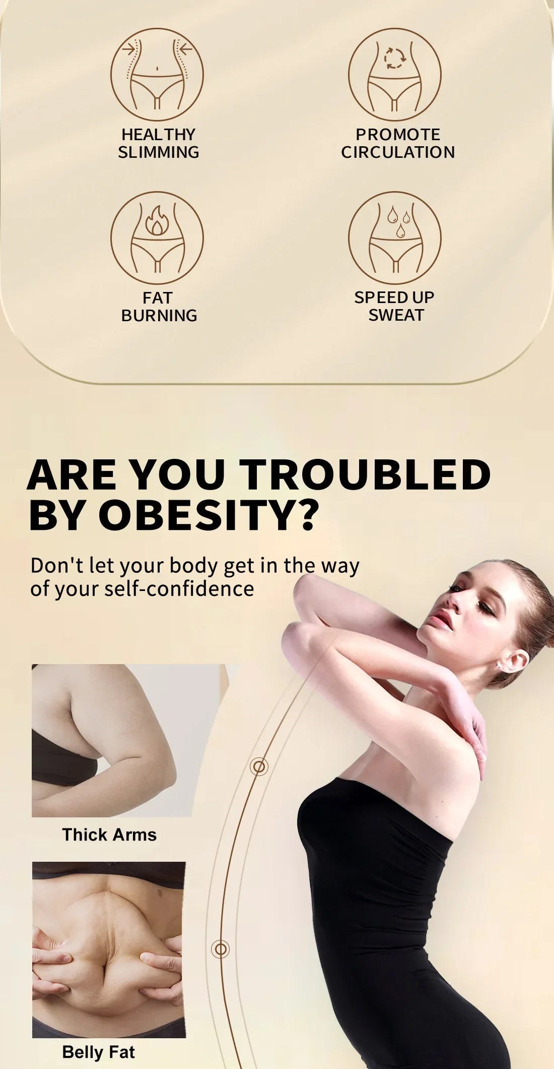 OEDO Ginseng Slimming Cream Reduce Cellulite Lose Weight Burning Fat Health Care Cream Body Skin Whitening Cream