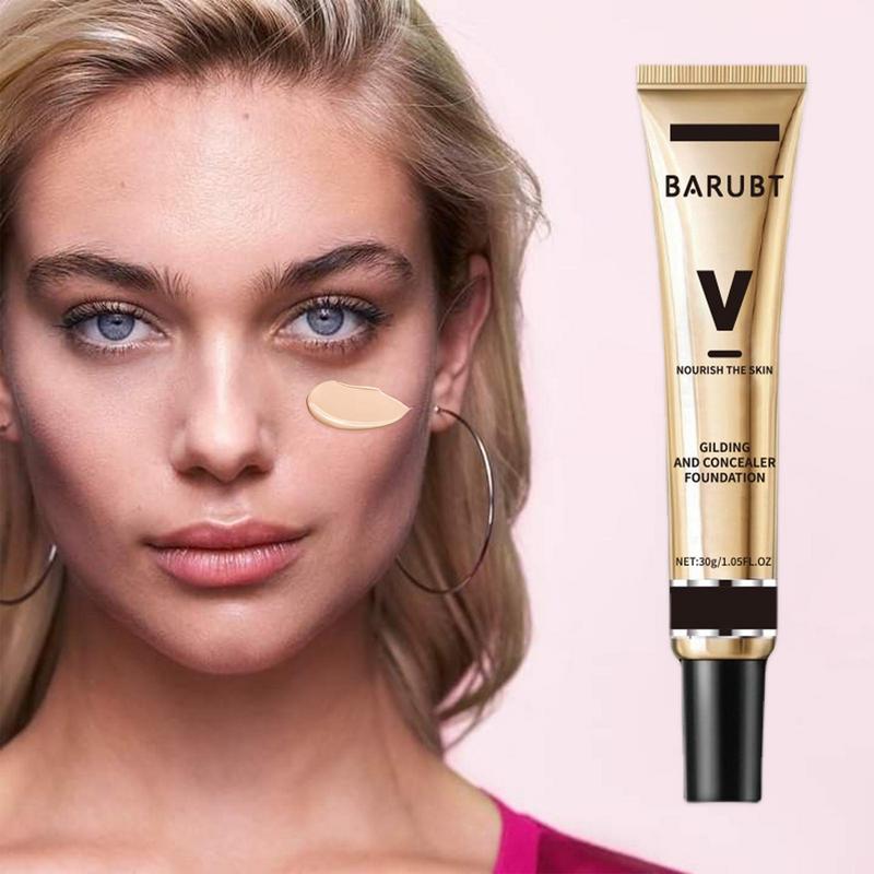 Waterproof Foundation Liquid Foundation And Concealer In 1 Moisturizing Long Lasting Concealer Liquid Foundation For Dry Skin