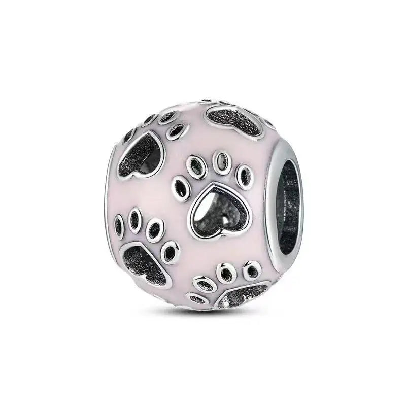 Newest Deer Star Witch Cat Castle Beads Shining Pendants Fit Original Pandora Charms Silver Color Bracelets DIY Women's Jewelry