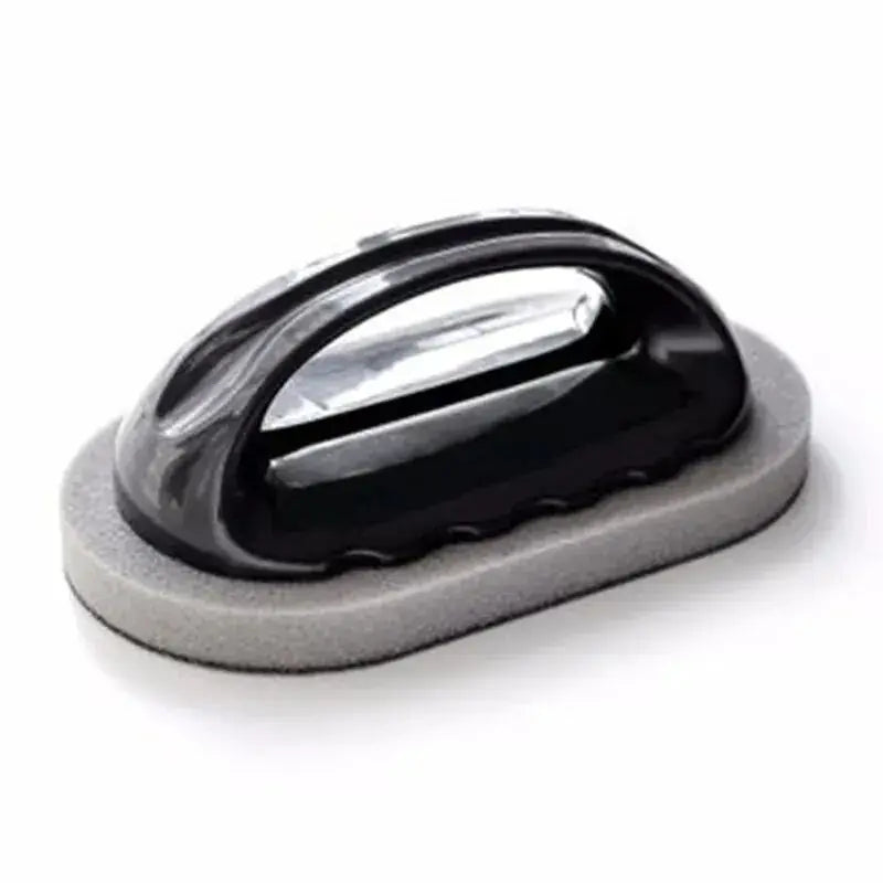 Reusable Emery Sponge Pot Brush with Handle - Easy Cleaning & Washable Eraser