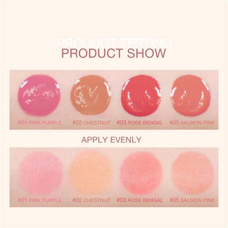 Liquid Blush For Cheeks Soft Cream Blush Makeup Waterproof Facial Makeup Tools For Women For Eye Lipstick & Cosmetic