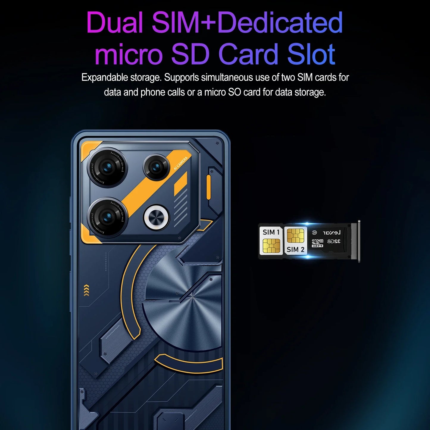 GT20 pro Original Smartphone 16 GB RAM 1 TB Storage 7.3-inch Full Screen 108 MP Camera Snapdragon 8 Gen3 Global 5G LTE Bands