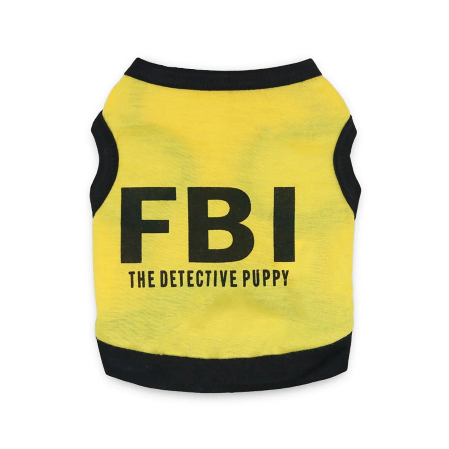 Police Suit Cosplay Dog Clothes Black Elastic Vest Puppy T-Shirt Coat Accessories Apparel Costumes Pet Clothes for Dogs Cats