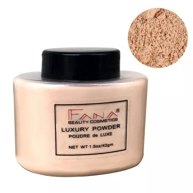NEW Foundation Powder Oil Control Contour Full CoverBanana Powder Translucent Mineral Makeup Base Matte Foundation Make Up
