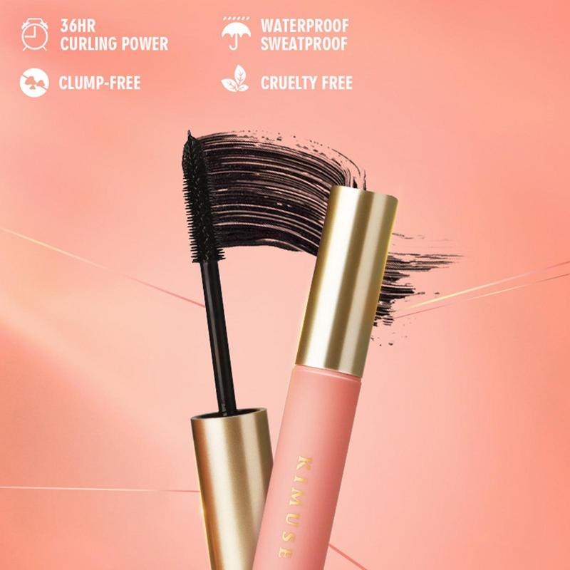 Black Waterproof Mascara Mascara Black Volume and Length Thickening Curling Lash Makeup Thrive Cosmetics Mascara for Women