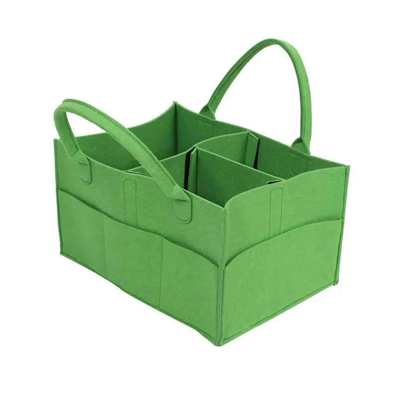 Children's Felt Diaper Storage Bag Baby Miscellaneous Toys Diapers Large Capacity Felt Diaper Bag