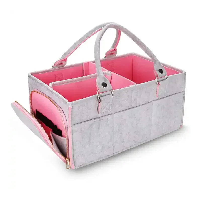 Children's Felt Diaper Storage Bag Baby Miscellaneous Toys Diapers Large Capacity Felt Diaper Bag