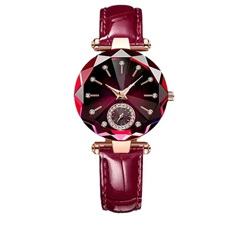 Luxury Woman Wristwatch Elegant Waterproof Stainless Steel Watch for Ladies Dress Diamond Quartz Women's Watches Reloj 2025 New