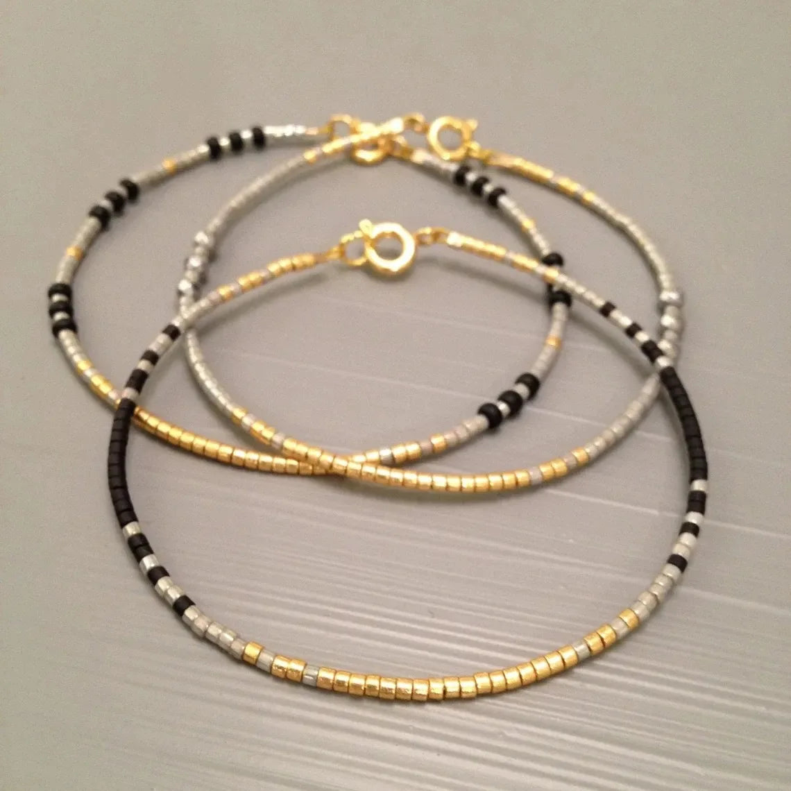KKBEAD Miyuki Bracelet for Women Jewelry Gift Dainty Simple Thin Beads Bracelets Sets Pulseras Mujer Femme