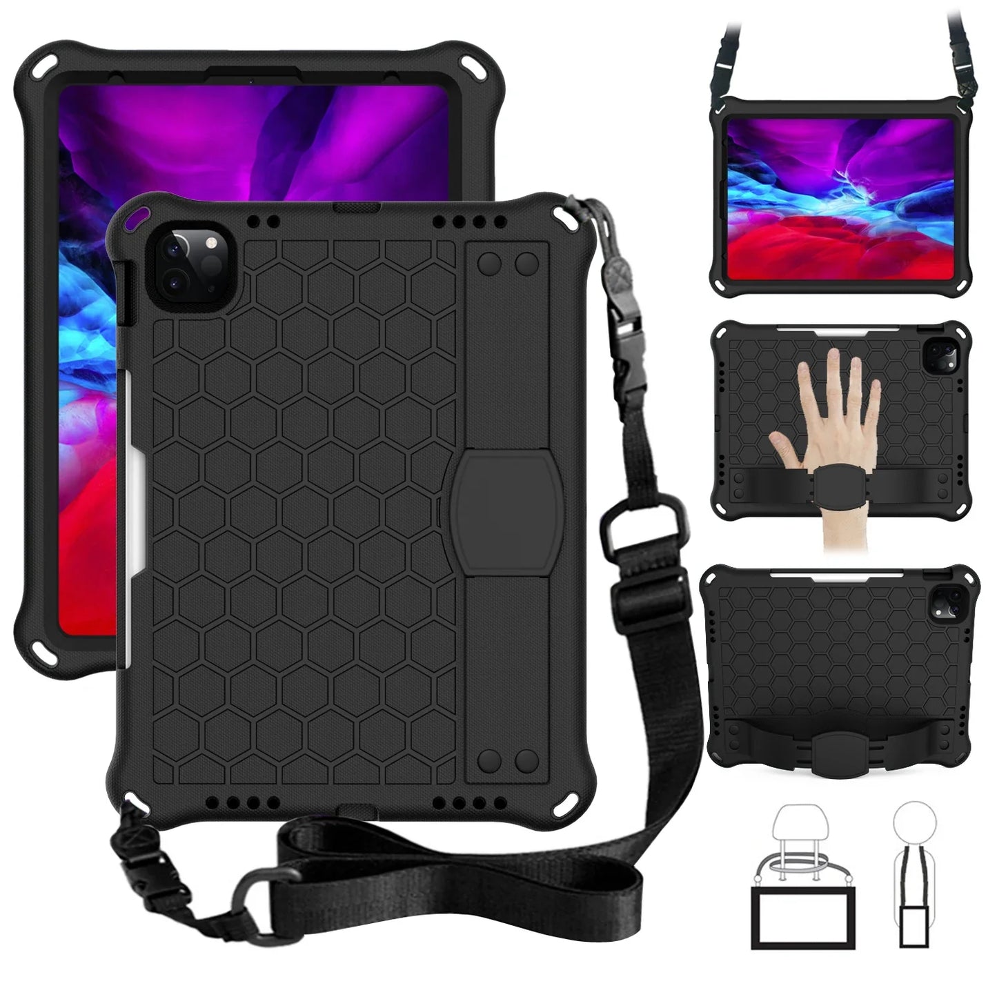 For iPad 10 2022 10th Generation Tablet Case for A2757 A2777 A2696 Kids safe shockproof Protective Cover funda Non-toxic EVA