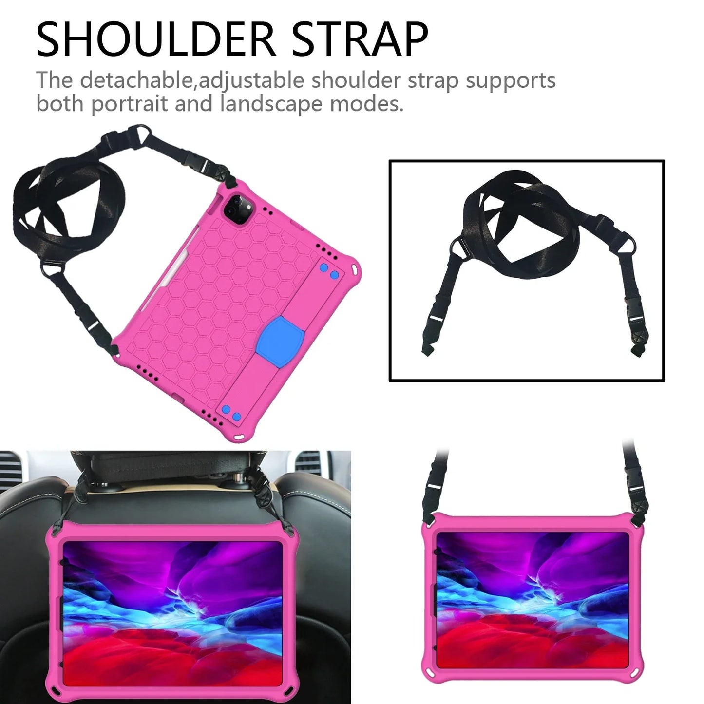 For iPad 10 2022 10th Generation Tablet Case for A2757 A2777 A2696 Kids safe shockproof Protective Cover funda Non-toxic EVA