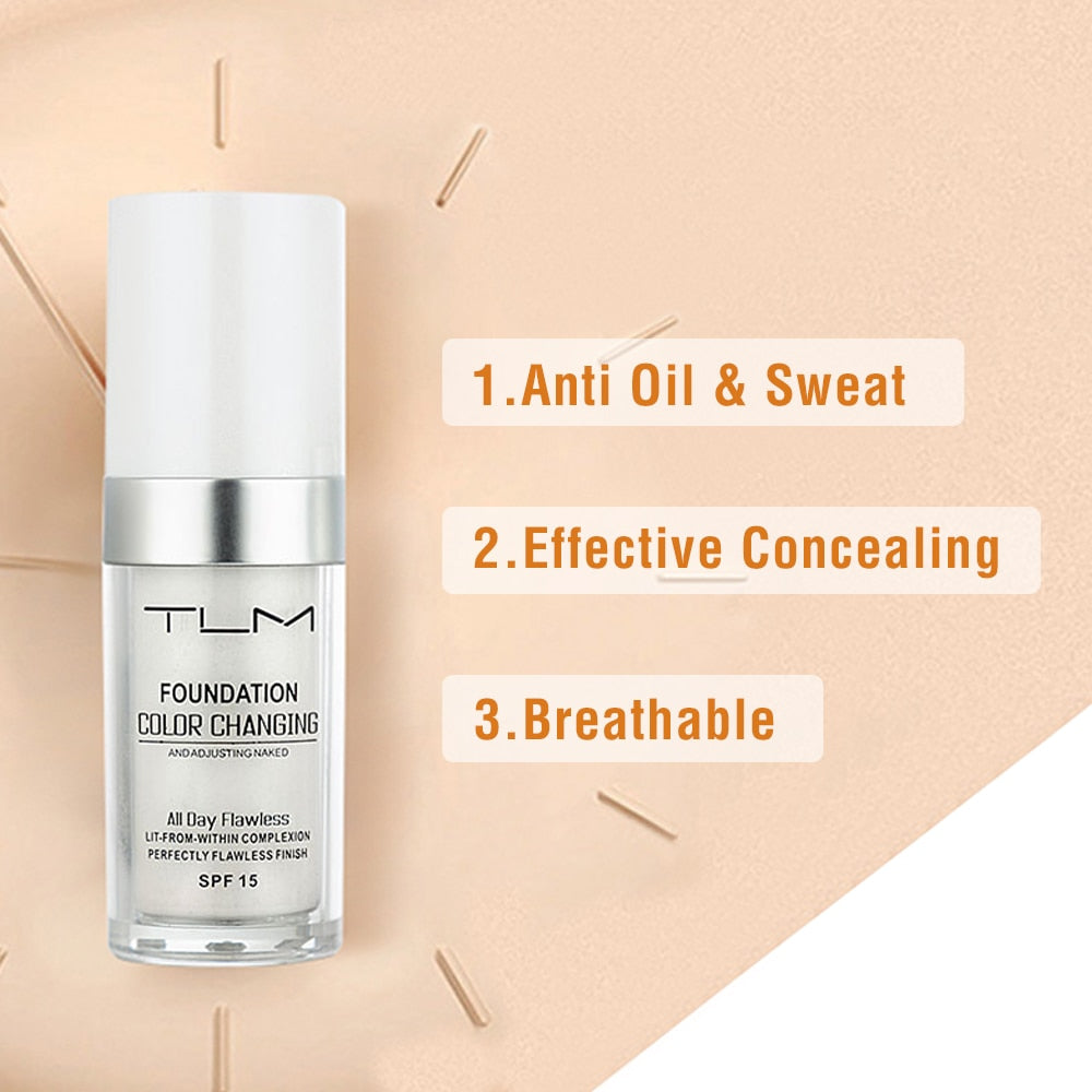 Concealer Liquid Foundation Retouch Skin Invisible Pores Concealer Oil Control