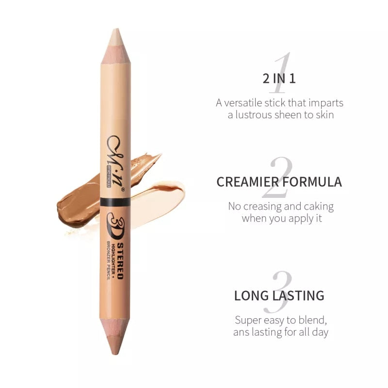 NEW Pen Wooden Handle Face Corrector Waterproof Base Makeup To Make Up Dark Circles Cosmetics Maquiagem Concealer TSLM1