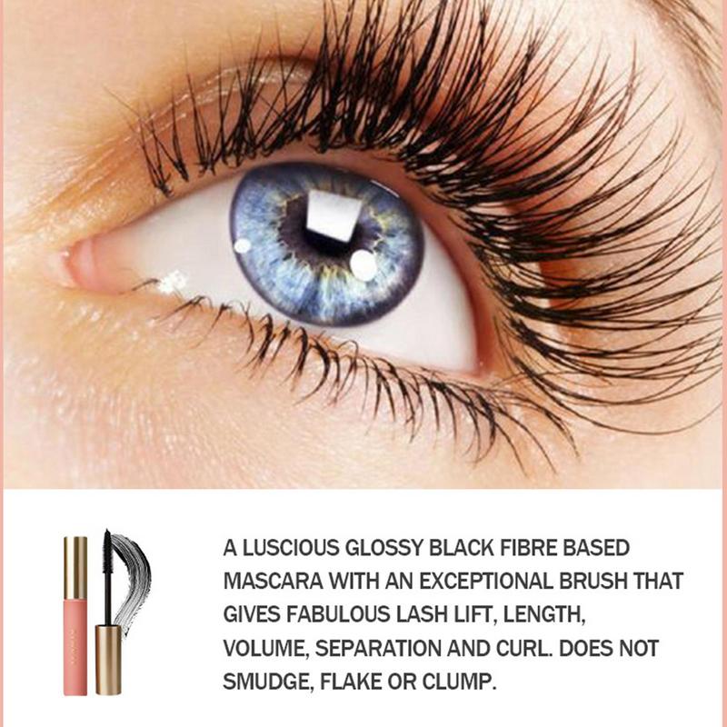 Black Waterproof Mascara Mascara Black Volume and Length Thickening Curling Lash Makeup Thrive Cosmetics Mascara for Women