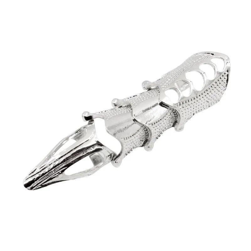 Bracelet for Women Gothic Punk Hand Skull Skeleton Elasticity Adjustable Bracelet