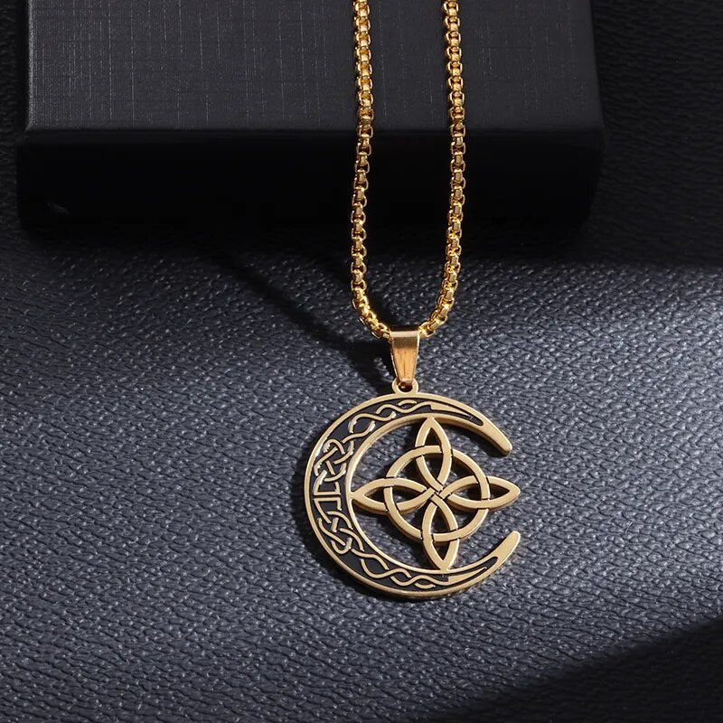 New Metal Black Cross Pendant Necklace Men and Women Fashion Gothic Punk Trend Hip Hop Accessories Jewelry Gift Wholesale