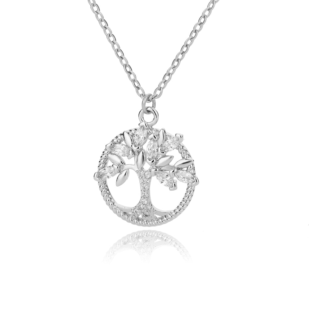 Vintage Lucky Four Leaf Clover Necklaces for Women Goth Love Heart Pendant Choker Chain Necklace Stainless Steel Jewelry Gift