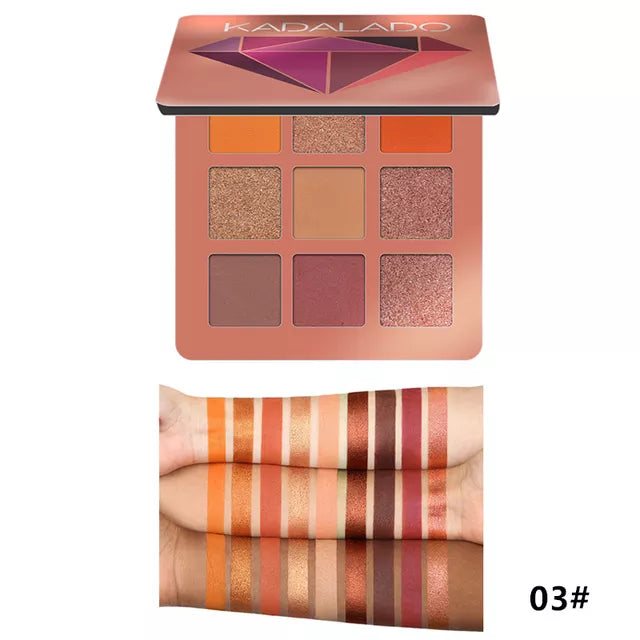 NEW IN Color Eye Make Up Glitter & Matte Eyeshadow Palette Lasting Nude Shimmer Makeup Eye Shadow for eyes Beauty Cosmetic