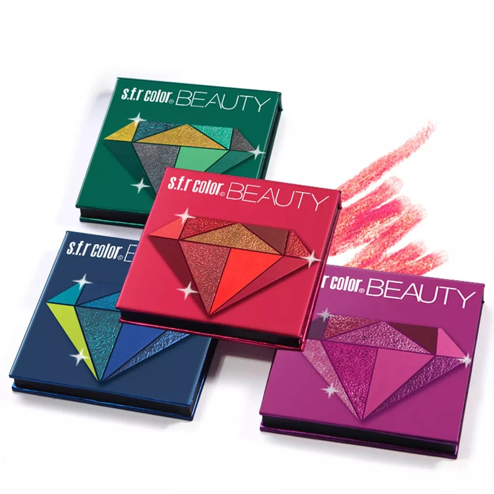 NEW IN Colors Glitter Eyeshadow Makeup Pallete Matte Eye Shadow Palette Shimmer And Shine Diamond Eyeshadow Powder Pigment Cosme