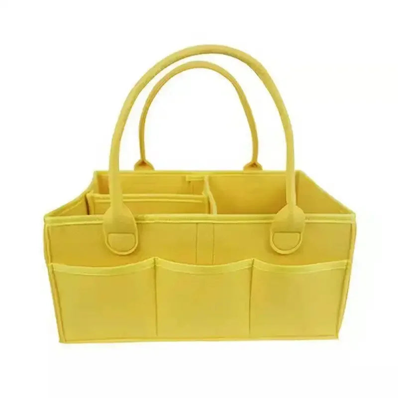 Children's Felt Diaper Storage Bag Baby Miscellaneous Toys Diapers Large Capacity Felt Diaper Bag