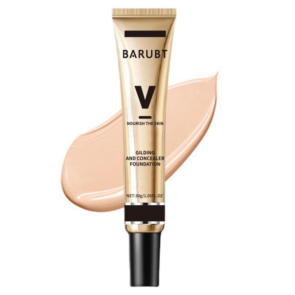 Waterproof Foundation Liquid Foundation And Concealer In 1 Long-lasting Full Coverage Oil-controlling Concealer For Dry Skin