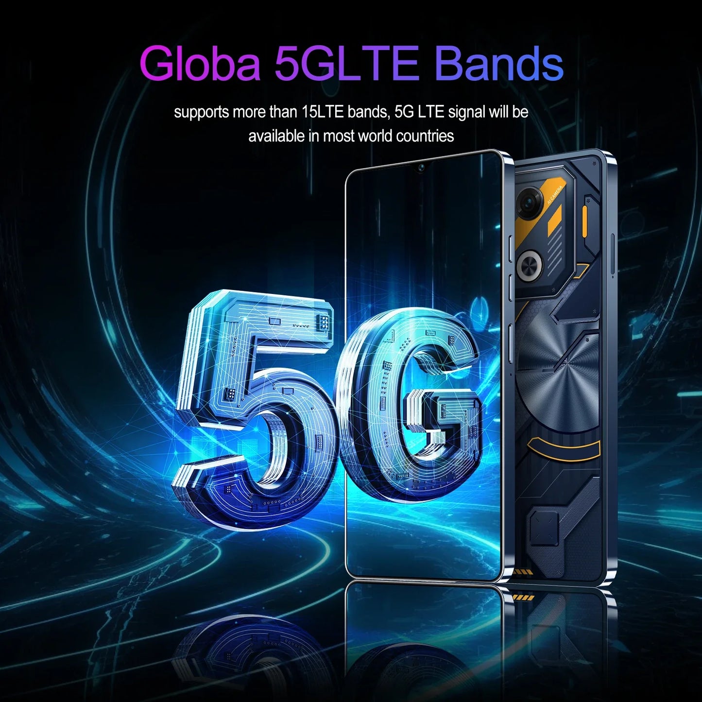 GT20 pro Original Smartphone 16 GB RAM 1 TB Storage 7.3-inch Full Screen 108 MP Camera Snapdragon 8 Gen3 Global 5G LTE Bands