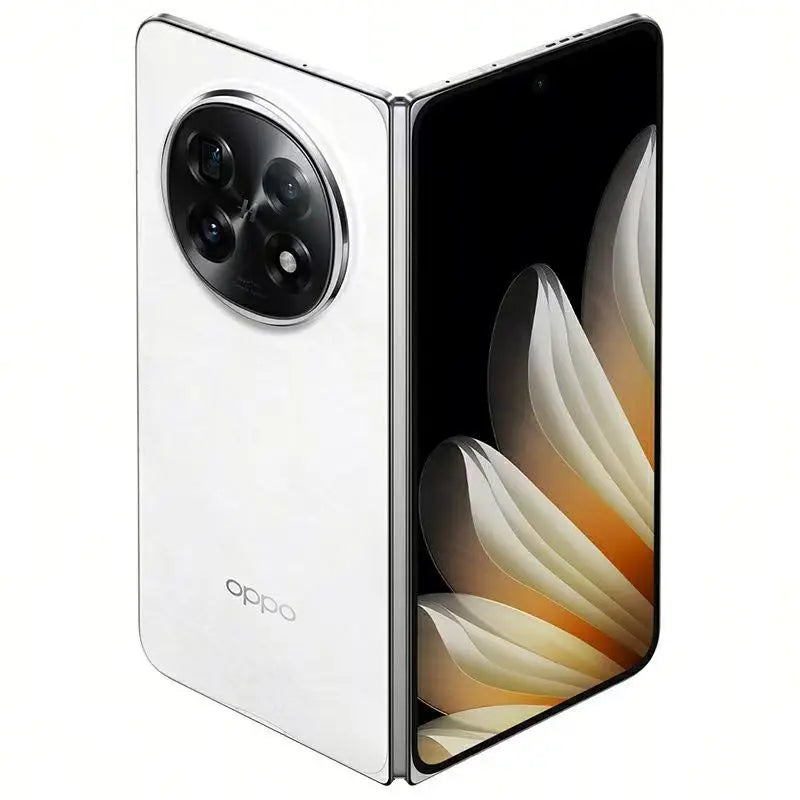 Original Oppo Find N5 Mobile Phone 50.0MP Camera Wireless Charge 8.12" AMOLED Folded Screen 5600mAh Snapdragon 8 Elite OTA