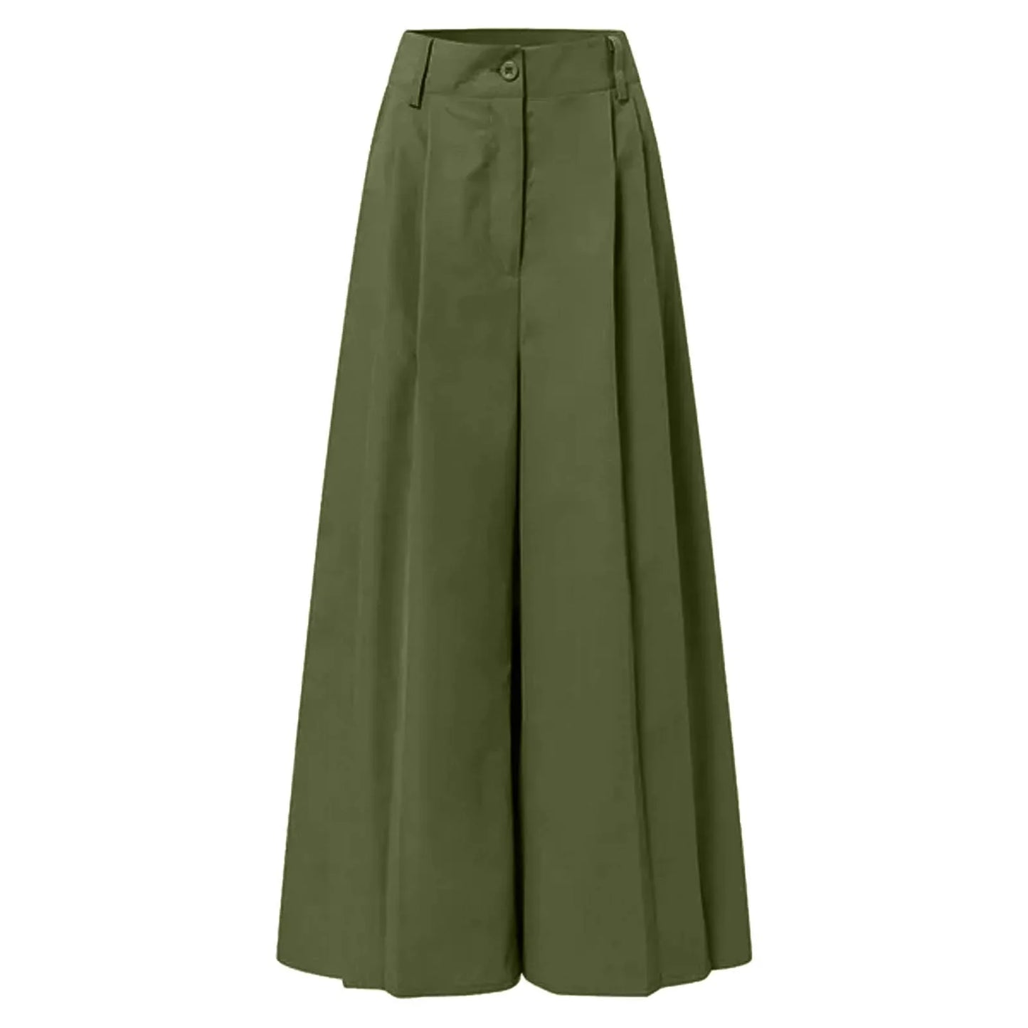 Women Fashion Palazzo Pants Cotton Linen Comfy Baggy Trousers Super Wide Floor Length Pants Women Clothing Pantalones De Mujer