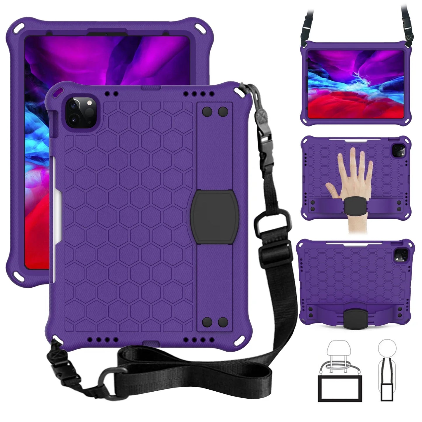 For iPad 10 2022 10th Generation Tablet Case for A2757 A2777 A2696 Kids safe shockproof Protective Cover funda Non-toxic EVA