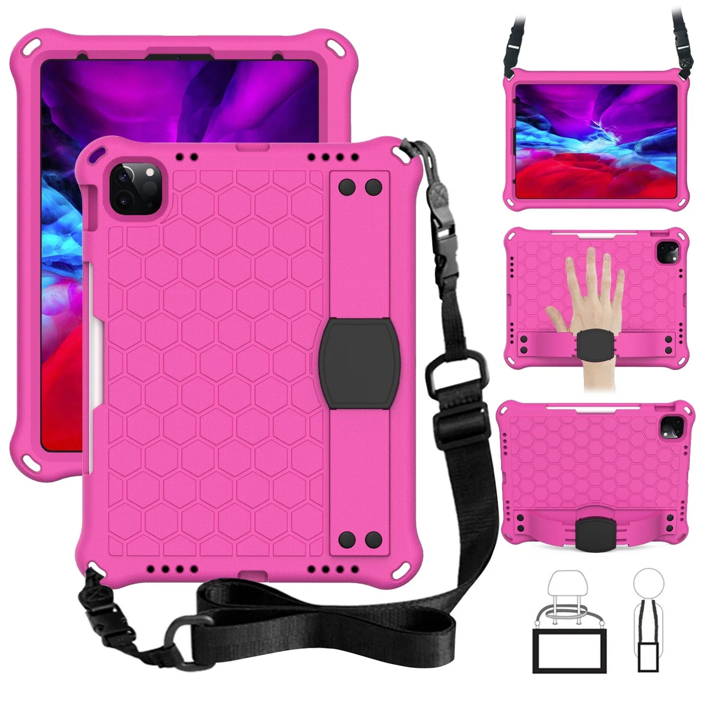 For iPad 10 2022 10th Generation Tablet Case for A2757 A2777 A2696 Kids safe shockproof Protective Cover funda Non-toxic EVA