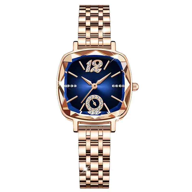 MAYZHISU Luxury Watch for Woman Waterproof Stainless Steel Quartz Ladies Watch High Quality Women's Watches Elegant Female Clock