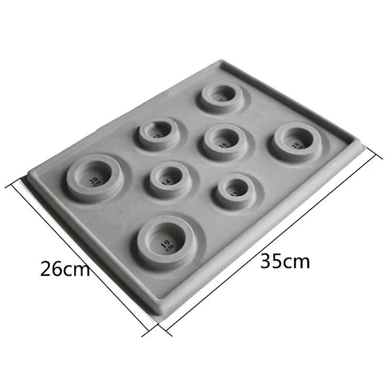 1PCS Flocked Bead Board Bracelet Necklace Beading Accessories Measuring Tools Design Jewelry DIY Craft Tool Jewelry Making