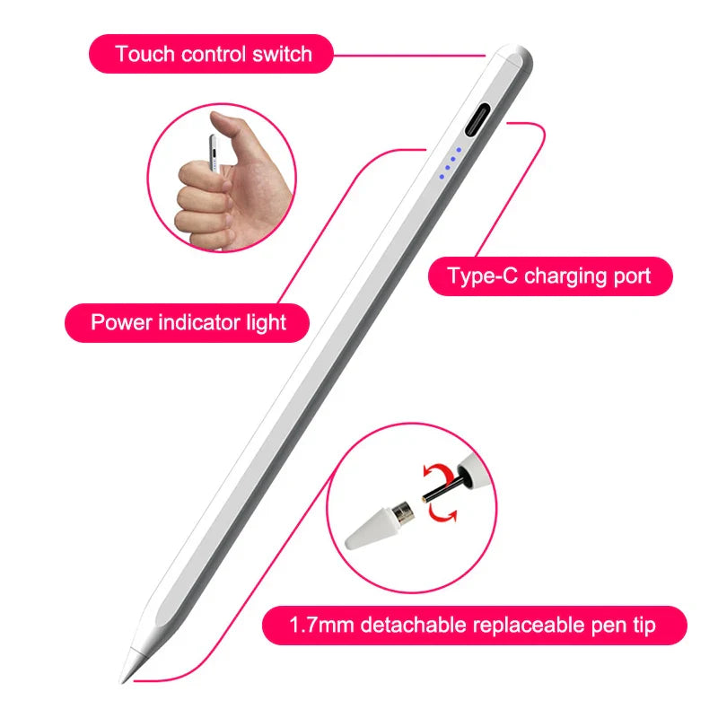 Universal Stylus Pen For Pad Pencil For Pad Phone Huawei Lenovo Xiaomi Redmi Poco Android Phone Tablet Touch Pen