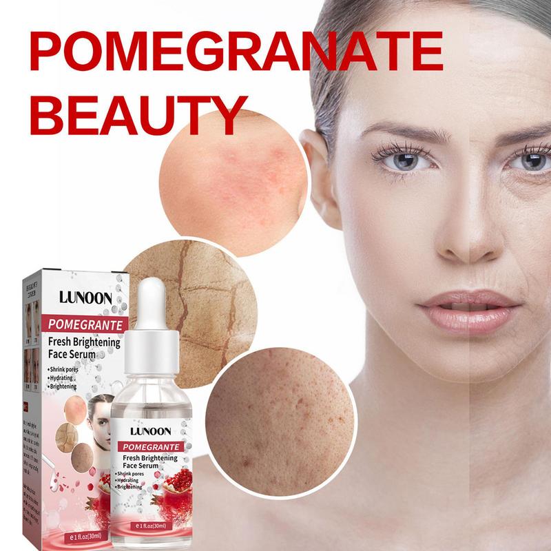 Pomegranate Essence Moisturizing Essence Liquid for Women 1 Fl Oz Moisturizing Serums for A Radiant and Firmer Look Day and