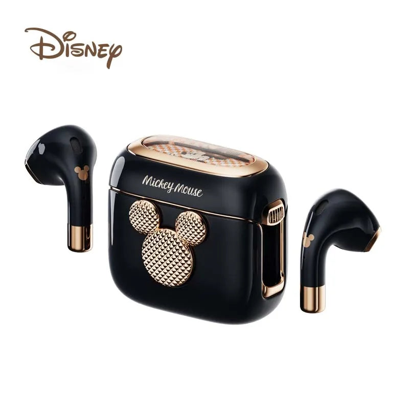 Disney Earbuds Q6 HIFI Sound Headsets Bluetooth Active Noise Reduction Wireless Earphones Waterproof Deep Bass Girls Gifts