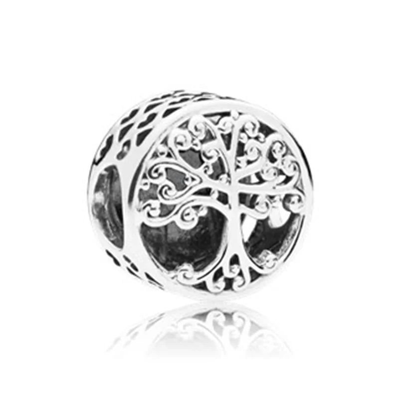 Newest Deer Star Witch Cat Castle Beads Shining Pendants Fit Original Pandora Charms Silver Color Bracelets DIY Women's Jewelry