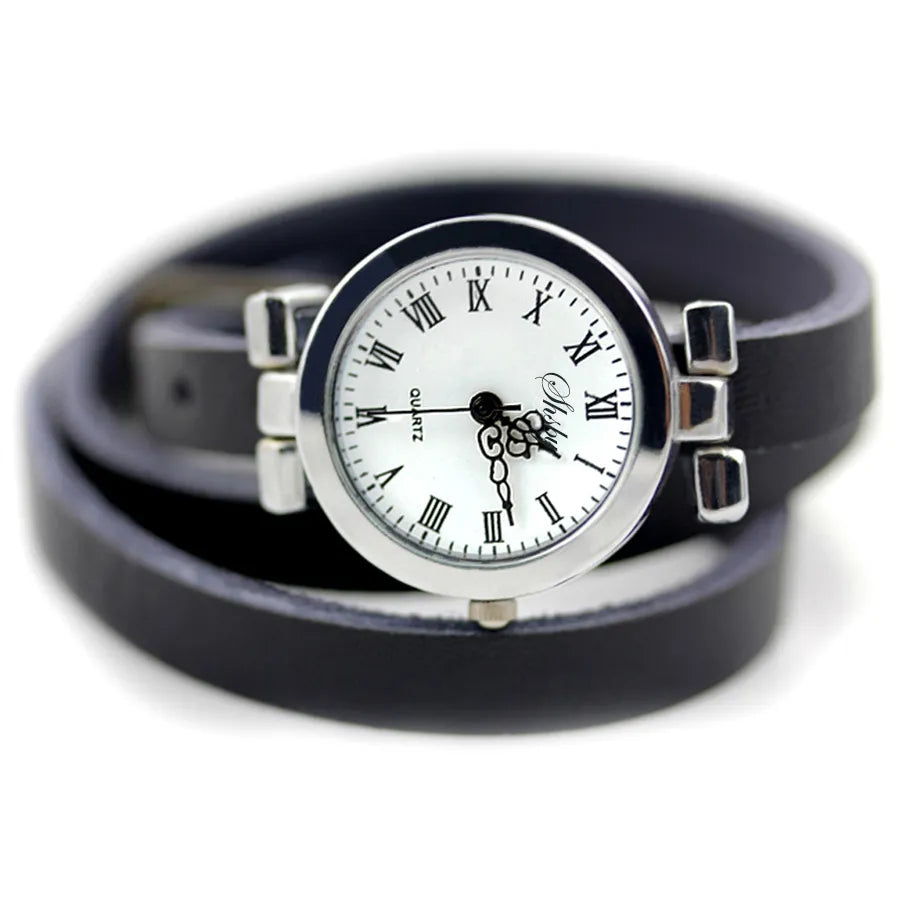 Shsby New Fashion Hot-selling Women's Long Leather Female Watch ROMA Vintage Watch Women Watches