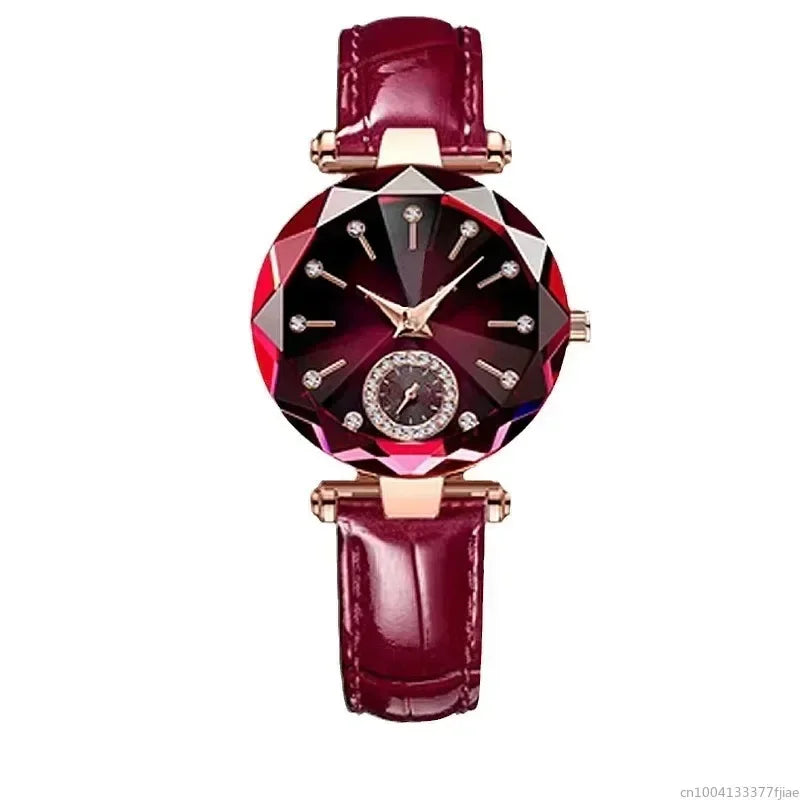 Luxury Woman Wristwatch Elegant Waterproof Stainless Steel Watch for Ladies Dress Diamond Quartz Women's Watches Reloj 2025 New