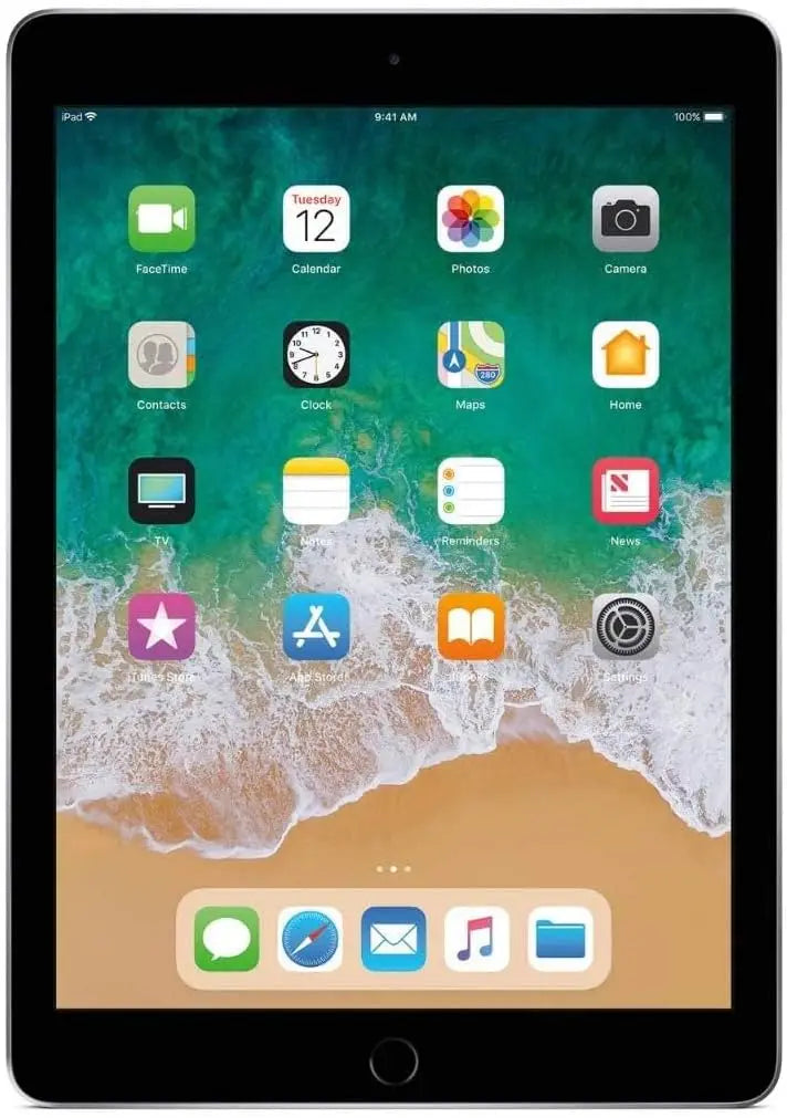Apple iPad 6th Generation 2018 (9.7-inch, Wi-Fi, 32GB) 2018 Space Gray (Certified Refurbished - Good Condition)