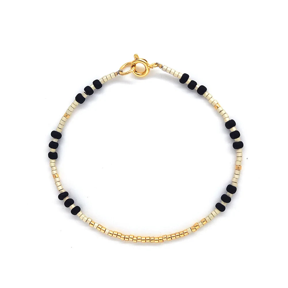 KKBEAD Miyuki Bracelet for Women Jewelry Gift Dainty Simple Thin Beads Bracelets Sets Pulseras Mujer Femme