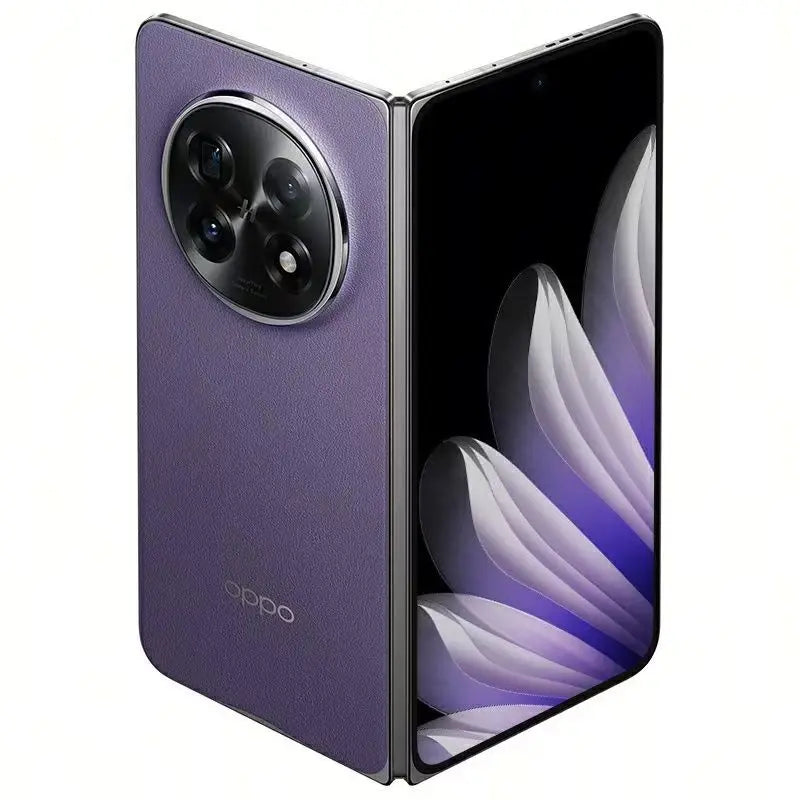 Original Oppo Find N5 Mobile Phone 50.0MP Camera Wireless Charge 8.12" AMOLED Folded Screen 5600mAh Snapdragon 8 Elite OTA
