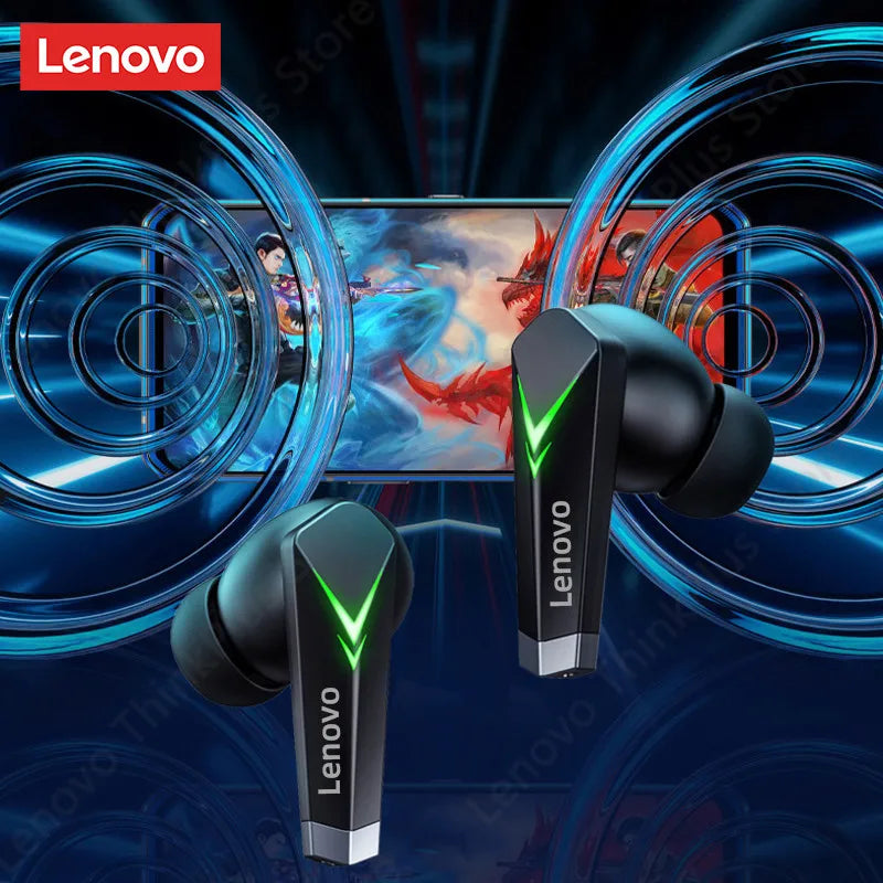 Choice Original Lenovo LP6 TWS Wireless Buletooth V5.1 Earphones Dual Mode Music Gaming Headsets New E-Sports Headphones