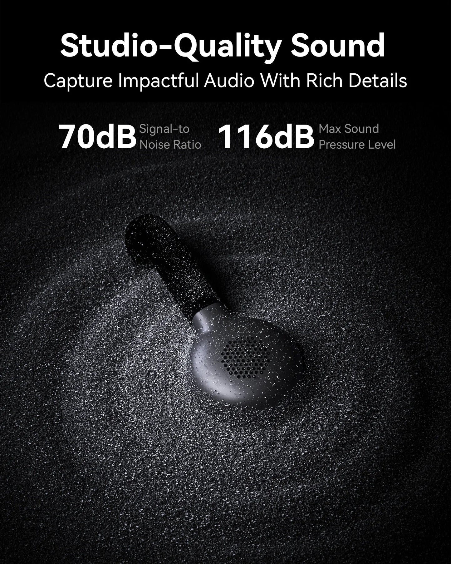 Hollyland Lark M2S Wireless Microphone for iPhone Camera Android PC Noise Cancellation Microphone for Photography Vlog Interview