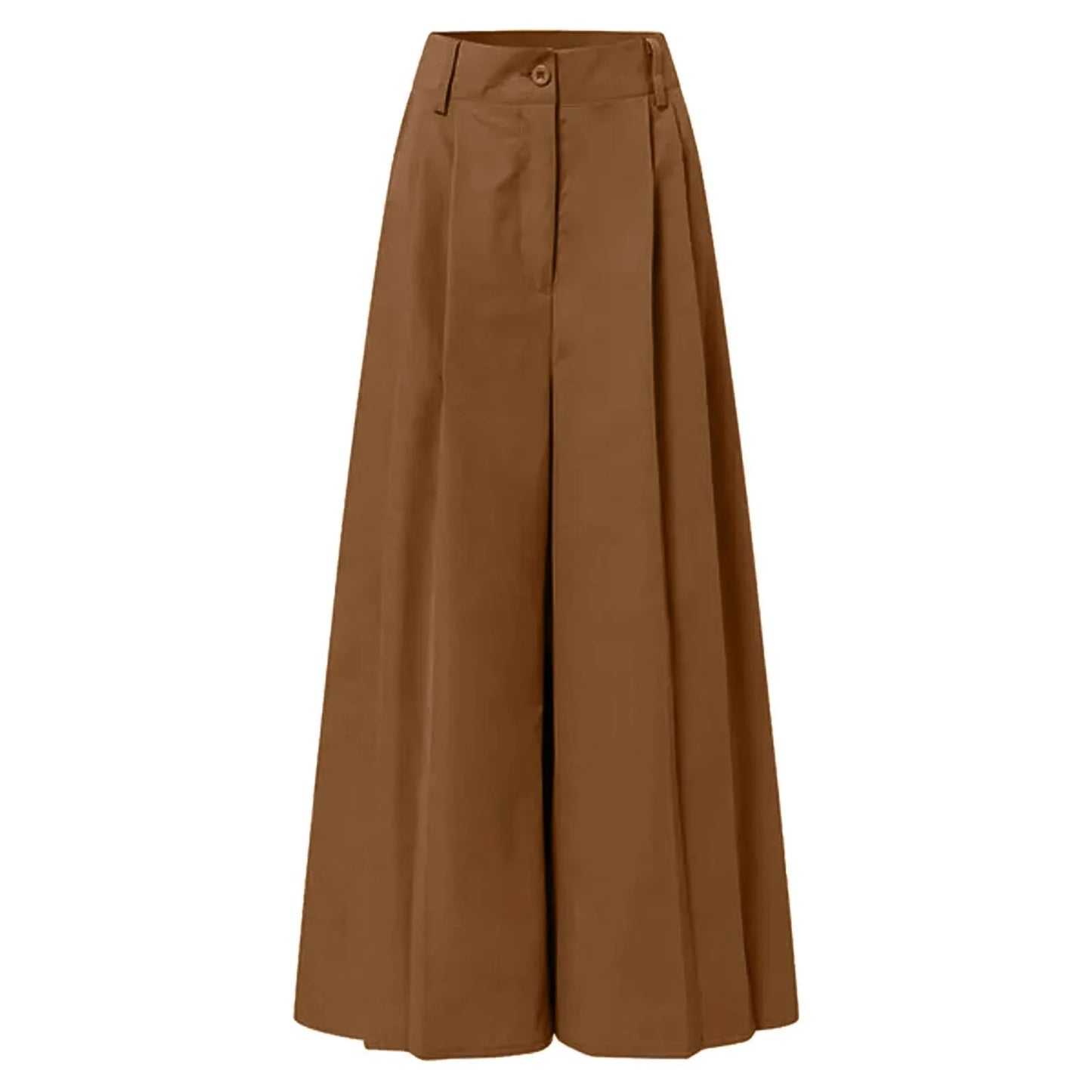 Women Fashion Palazzo Pants Cotton Linen Comfy Baggy Trousers Super Wide Floor Length Pants Women Clothing Pantalones De Mujer